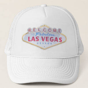 Las Vegas undertecknar logotyplocket Truckerkeps