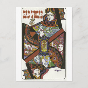 Las Vegas USA vintage resor vykort