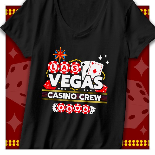 Las Vegas Vacation Casino Crew Las Vegas T Shirt (Skapare uppladdad)