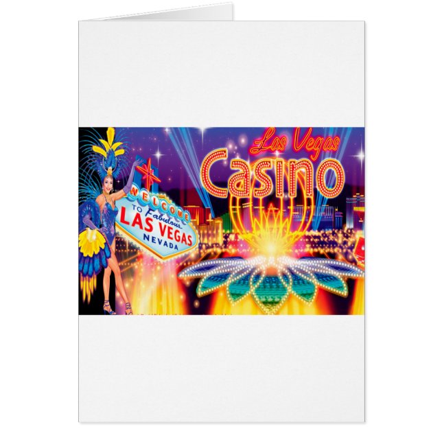 Las Vegas Vacation Hälsningskort (Framsidan)