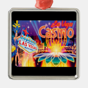 Las Vegas Vacation Julgransprydnad Metall