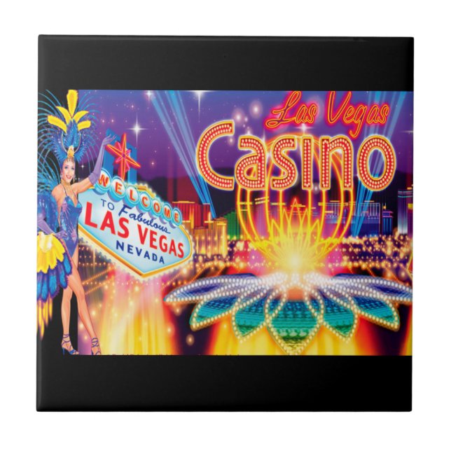Las Vegas Vacation Kakelplatta (Framsidan)