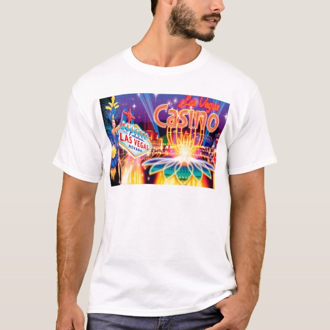 Las Vegas Vacation T-shirt (Framsida)