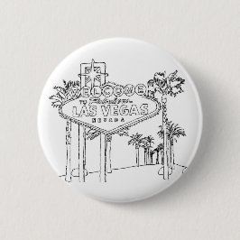 Las Vegas Vacation Teckning Vacation Art Traveling Knapp