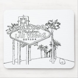 Las Vegas Vacation Teckning Vacation Art Traveling Musmatta