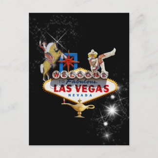 Las Vegas Välkomstinloggning på startsidan Vykort