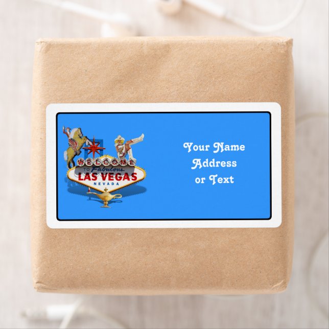 Las Vegas Välkomstsignering Fraktsedel (Insitu)
