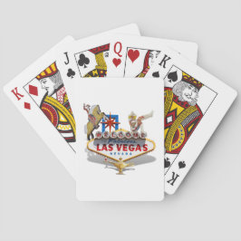 Las Vegas Välkomstsignering Spelkort