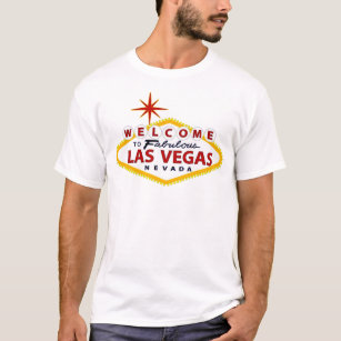 Las Vegas Välkomstsignering T-shirt