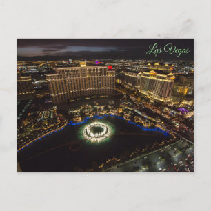 Las Vegas Vatten Show Vykort