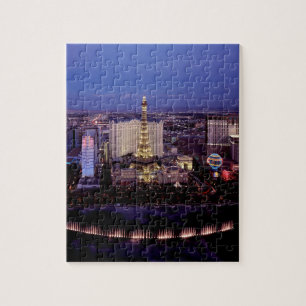 Las Vegas vid natt 3 Pussel