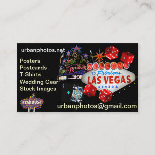 Las Vegas visitkortar Visitkort