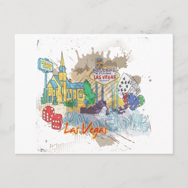 Las Vegas Vykort (Framsida)
