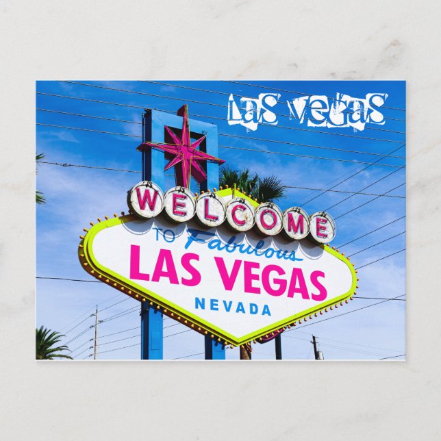 Las Vegas vykort (Framsida)