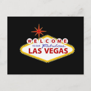Las Vegas vykort - Anpassa ditt eget!