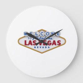 Las Vegas wall clock Stor Klocka