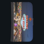 Las Vegas Wallet Case Samsung S4 Plånboksfodral<br><div class="desc">En speciell gåva från Las Vegas,  Nevada,  USA. Image Copyright BrandName USA. Licensierad till Zazzle med tillstånd av BrandName USA,  LLC.</div>