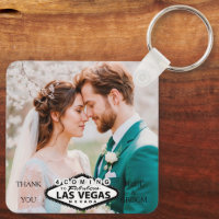 Las Vegas Wedding Favor Photo Tack