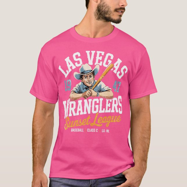 Las Vegas Wranglers T Shirt (Framsida)
