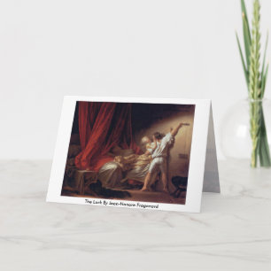 Låsa av Jean-Honore Fragonard Kort