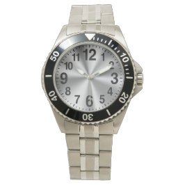 Läsa bevakningar för chefer med BIG NUMBERS Armbandsur