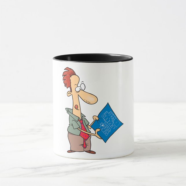 Läsa blåavtryck Mugg (Skapare uppladdad)