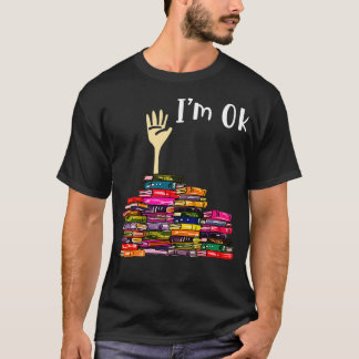 Läsa Bokar bibliotekarie Reader Nerd Im Ok Lärare T Shirt