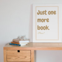 Läsa Bokar ett Bok till Poster