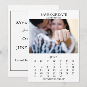 Läsa Bröllop för fotokalender Spara Datumet