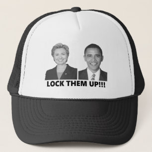 Låsa dem upp anti-Hillary som anti-Obama utrustar Keps