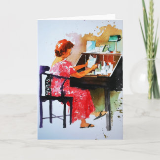 Läsa ditt hälsningskort för Kärlek Brev Kort