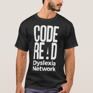 Läsa Dyslexia-nätverk för kod T Shirt