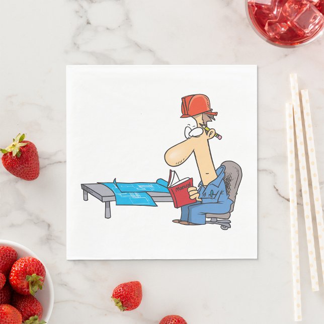 Läsa en handbok pappersservett (Skapare uppladdad)