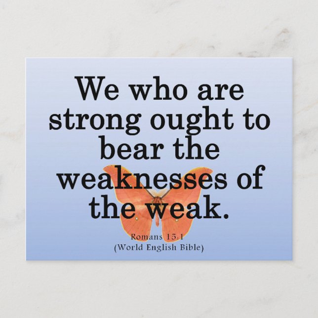 Låsa en hjälpland romer 15-1 vykort (Framsida)