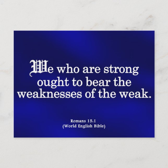 Låsa en hjälpland romer 15-1 vykort (Framsida)