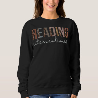 Läsa interventionister leopards uppskattning Kvinn T Shirt