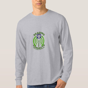"Läsa kontakter över kulturer - Lång musik T Shirt