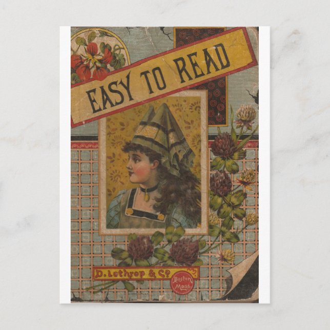 Läsa lätt vykort (Framsida)