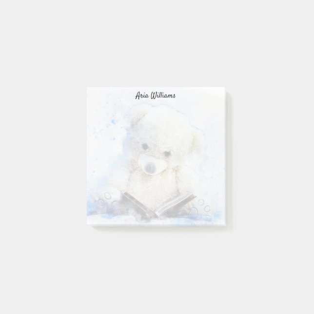 Läsa Nalle Post-it Block (Framsida)