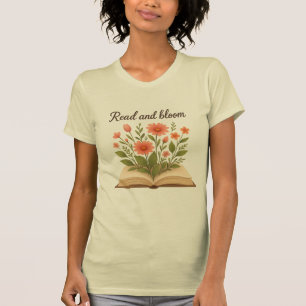 Läsa och stäng tunn passning T-Shirt
