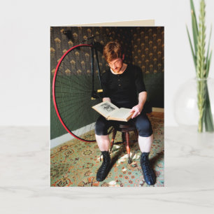 Läsa och tänka—Viktoriancitat Kort