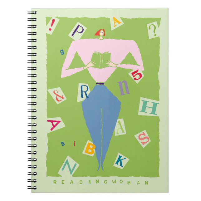 Läsa Ord och fraser för kvinnor Anteckningsbok (Framsidan)