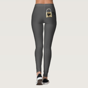 Låsa retstickan leggings