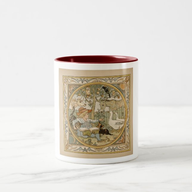 Läsa Roligt Två-Tonad Mugg (Center)