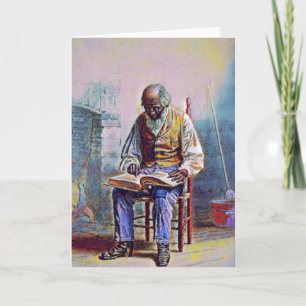 LÄSA SKÄRPTUREN FINE ART NOTECARD KORT