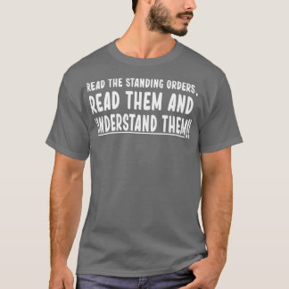 läsa stående order t shirt