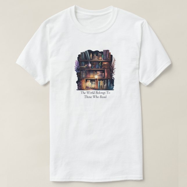 Läsa T-Shirt (Design framsida)