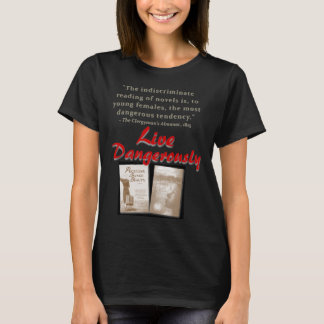 läsa tema kvinnors t-shirt