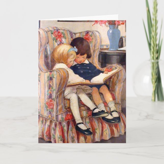 Läsa tillsammans kort (Framsida)