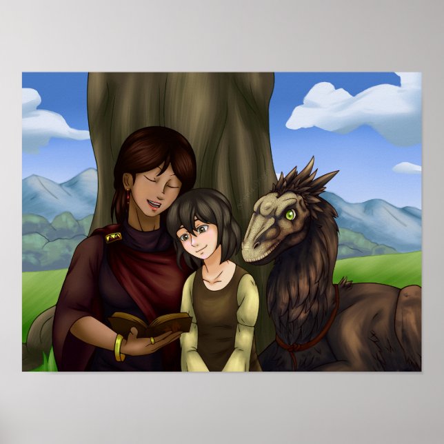 Läsa tillsammans poster (Framsidan)